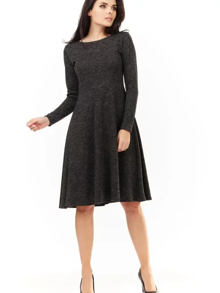 Sukienka jeansowa Awama czarna