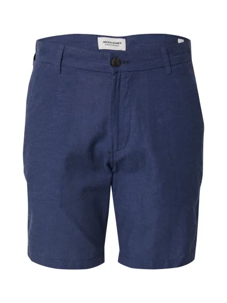 JACK & JONES Chino kalhoty JJPSTACE JJSUMMER noční modrá