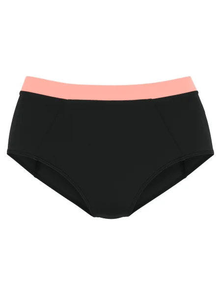 LASCANA ACTIVE Športne bikini hlačke breskev črna