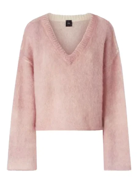 Pulover Pinko de lână cu decolteu în V