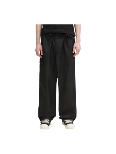 Kenzo spodnie proste czarny