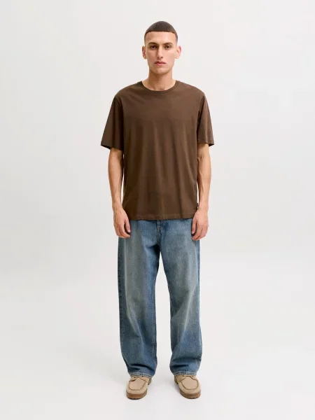 JACK & JONES Tričko hnedá