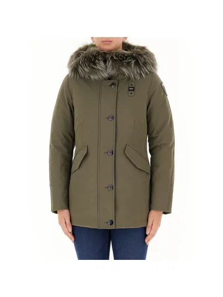 Ocieplana kurtka Blauer zielona
