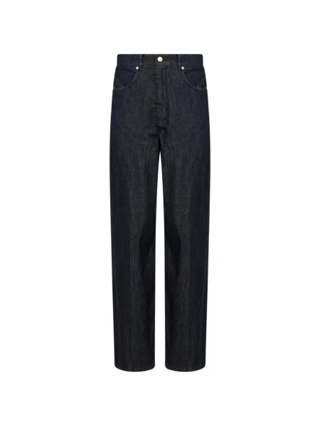 Blugi 's Max Mara cu 5 buzunare cu autograf albastru