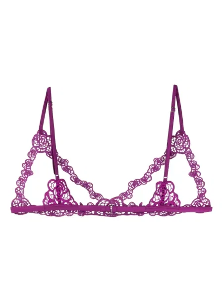 Nėriniuotas liemenėlė Fleur Du Mal violetinė