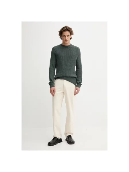 Dzianinowy sweter Marc O'polo zielony