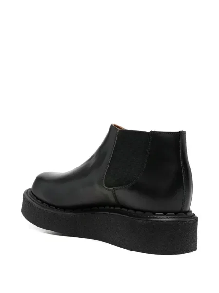 Боти тип челси Comme Des Garçons Homme Plus на платформе черно