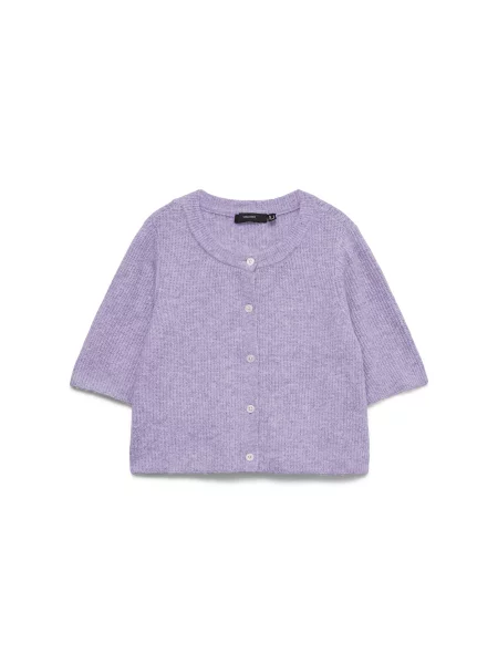 VERO MODA Geacă tricotată VMSoffe mov lavandă