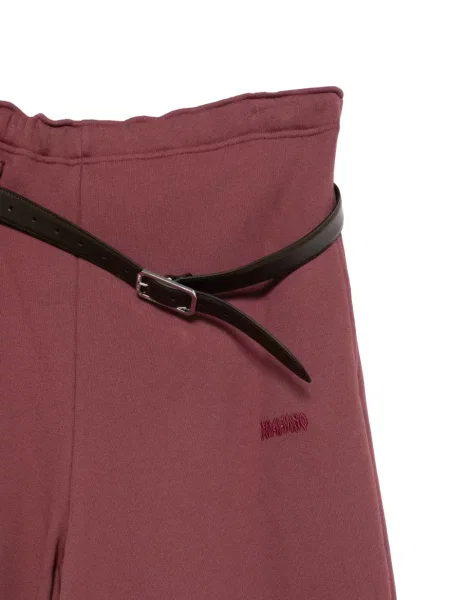 Pantaloni Magliano alergare roșu