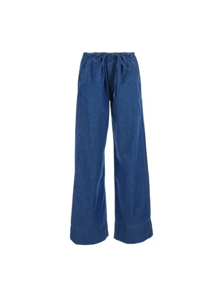 Jeansy straight leg Icon Denim niebieskie