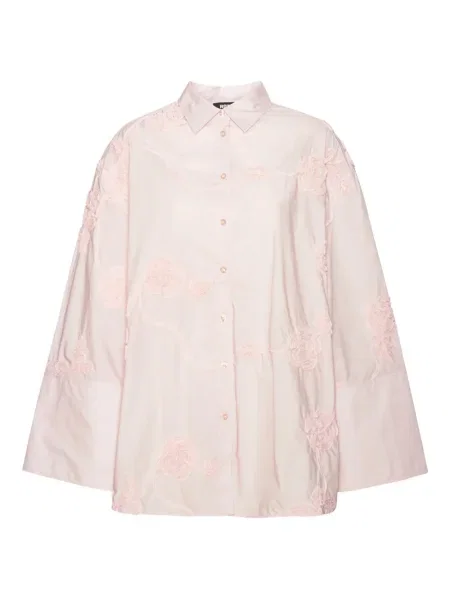 Cămașă Rotate Birger Christensen cu model floral roz