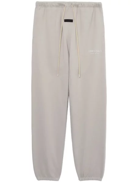 Pantaloni Fear Of God Essentials cu imagine din jerseu alergare gri