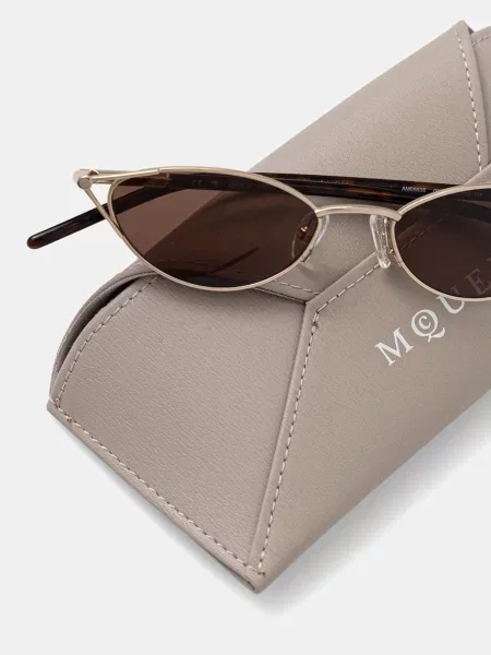 Alexander McQueen okulary przeciwsłoneczne kocie oczy