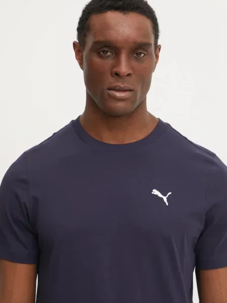 Футболка Puma с лого синяя
