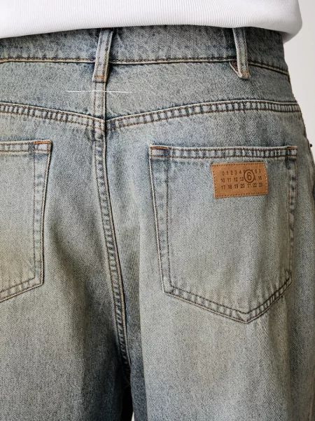 Maison Margiela regular férfi farmer kék
