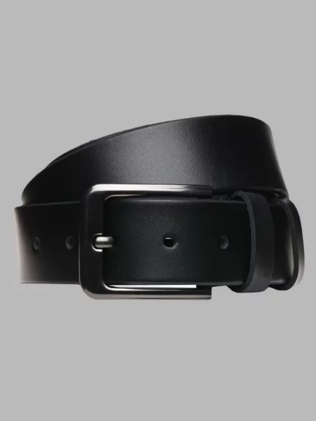 Кожаный ремень Borsa Leather черный