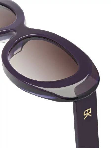Ochelari de soare ovali Emmanuelle Khanh violet