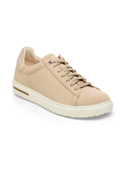 Sneakersy Birkenstock skórzane beżowe