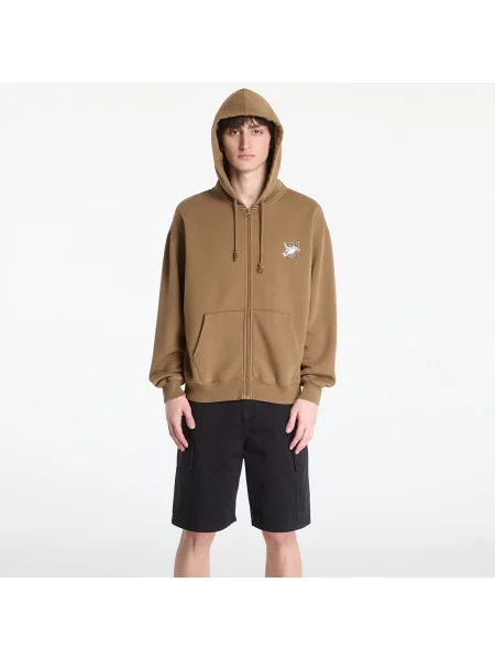 Mikina s kapucí Prosto. béžová