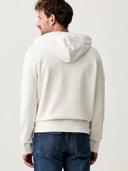 Calvin Klein Jeans bluza z kapturem beżowa