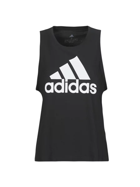 Majica brez rokavov Adidas brez rokavov črna