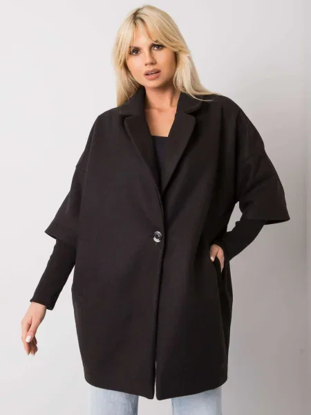 Palton Fashionhunters negru