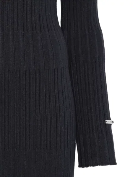 Rochie maxi Iceberg tricotate negru