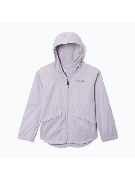 Gyerek esőkabát Columbia Rainy Trails II Fleece lavender pearl. Méret: XXS lila
