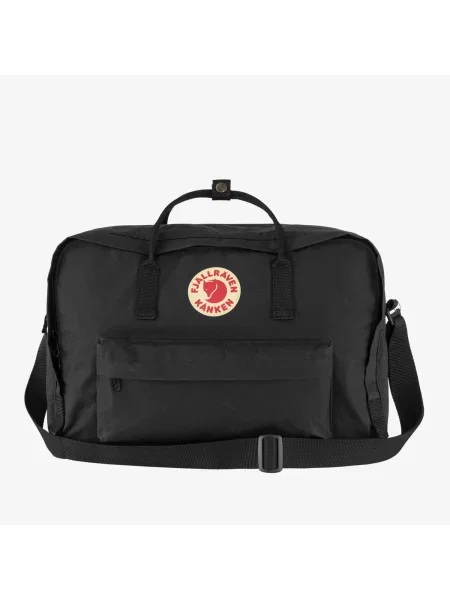 Однотонная большая сумка Fjallraven черная