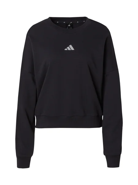 ADIDAS SPORTSWEAR Športna majica črna bela