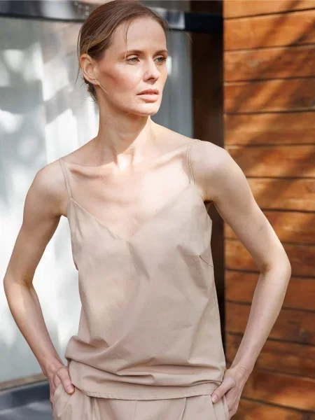 Leinle Майка для дому бежевий