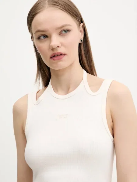 Τοπ Tommy Jeans μπεζ