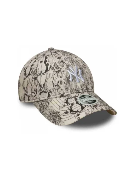 Kígyómintás baseball sapka New Era szürke