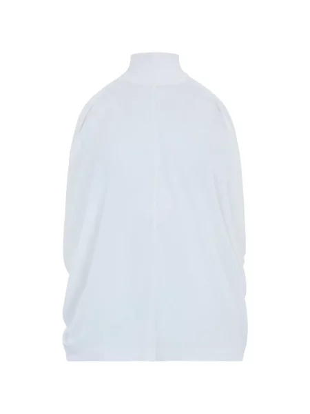 Top Alberta Ferretti fără mâneci alb