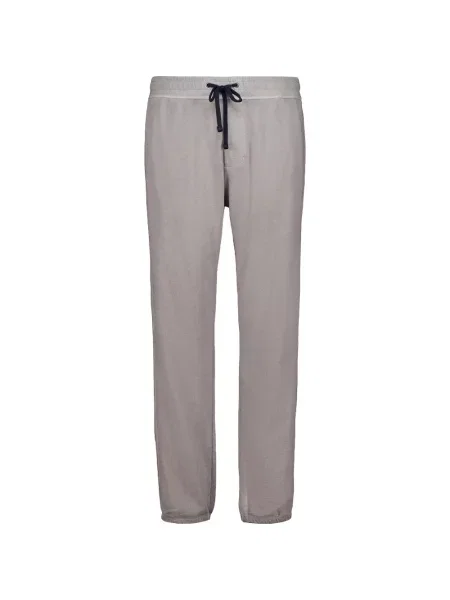 Pantaloni James Perse alergare din material terry gri