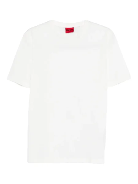 Tricou Hugo scurt alb
