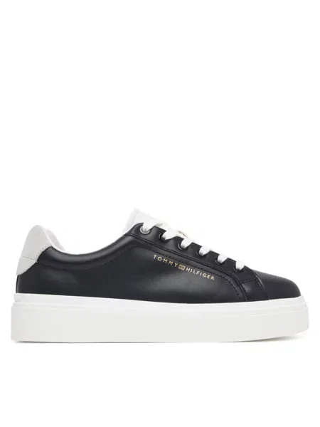 Tommy Hilfiger Сникърси Th Feminine Platform Monogram черен