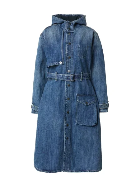 G-Star palton de tranzitie albastru