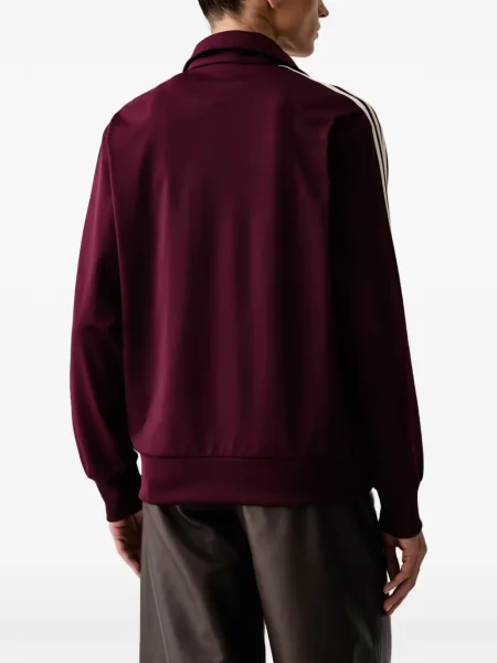 Hanorac Adidas cu dungi cu imagine plasă negru