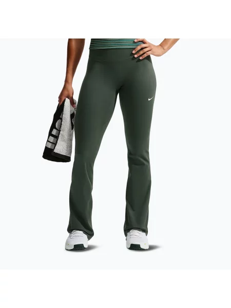 Легінси Nike One High Waisted Flared camo green/white білі