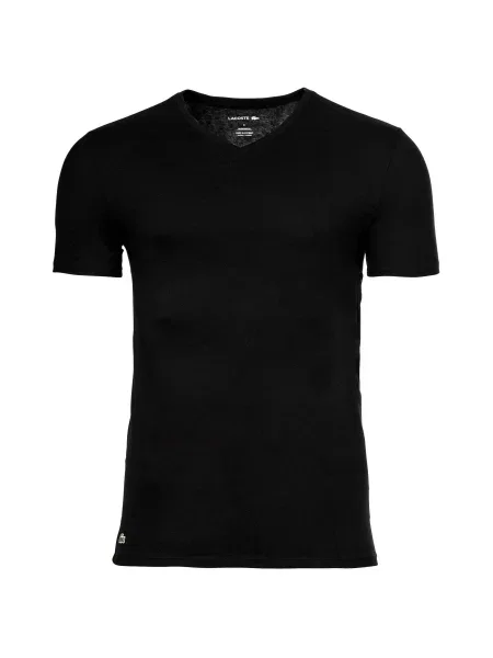 Lacoste 3 db póló Slim Fit fekete
