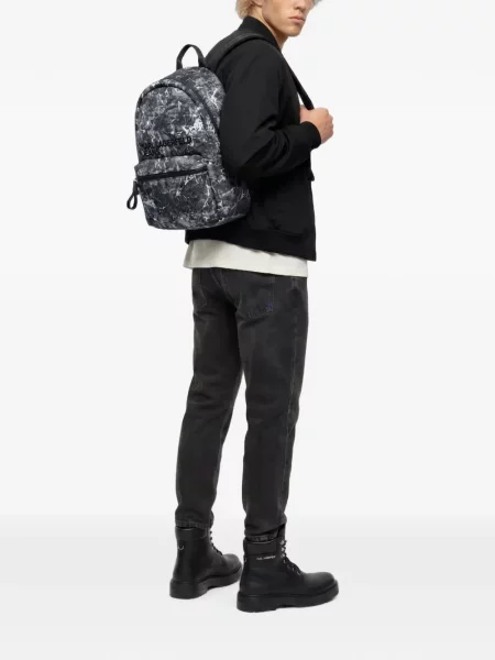 Rucsac Karl Lagerfeld Jeans cu imagine negru