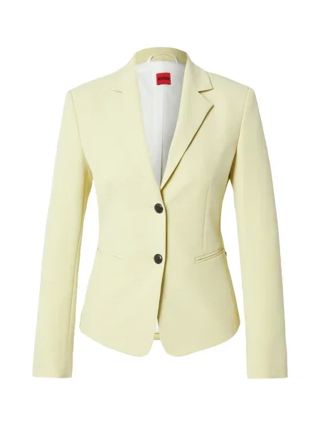 HUGO Sacou galben deschis verde
