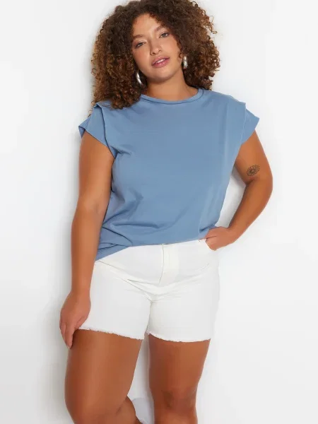 Tricou Trendyol albastru