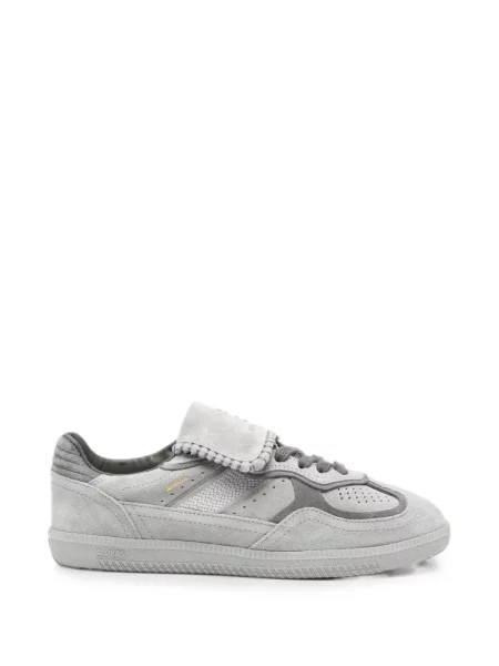 Sneakerși Alohas din piele gri