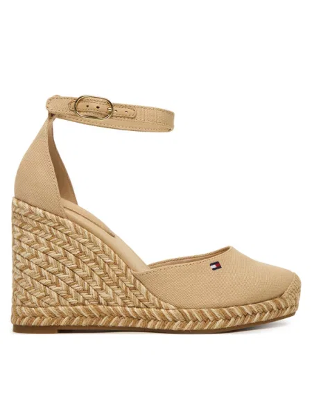 Tommy Hilfiger Espadrile Wedge bež