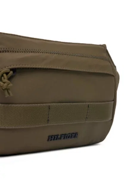 Torbica za okoli pasu Tommy Hilfiger zelena