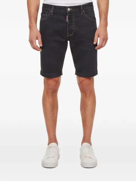 Pantaloni scurți din denim Dsquared2 albastru