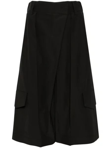 Szorty Gdel By Gaze De Lin asymetryczne czarne