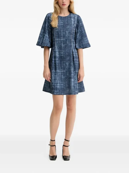 Rochie mini Gestuz de costum albastru